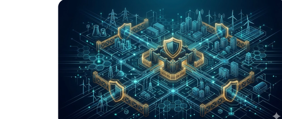 Security architecture for critical infrastructure - interconnected systems with security layers